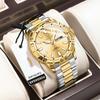 Top Brand Waterproof Fashion New Men's Double Calendar Watch Super Luminous Watch