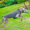 Large Dog Winter Jacket Waterproof Warm Coat Outdoor Walking Running Nylon Pet Apparel Blue Red Gray