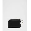 Lululemon Double Zip Clippable Card Pouch Black Black Gold