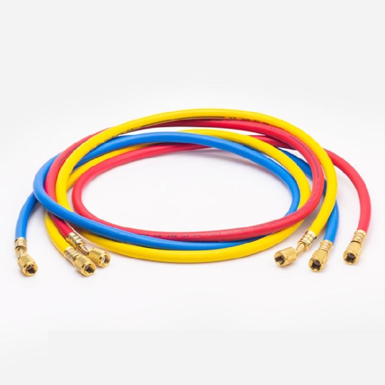 Air Condition Gauge Coolant Manifold Gauge Manometer Conditioning Gauge Tool for R134a R22 R404 R407 R410
