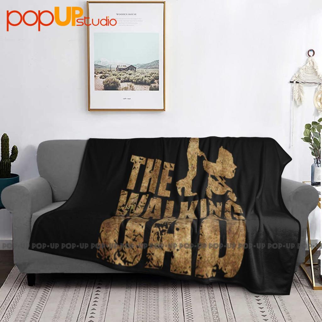 The Walking Dad Parody Papa Kinderwagen Vatertag Ultra-Soft Blanket Quilt Winter Sofa Cover Bed Covers
