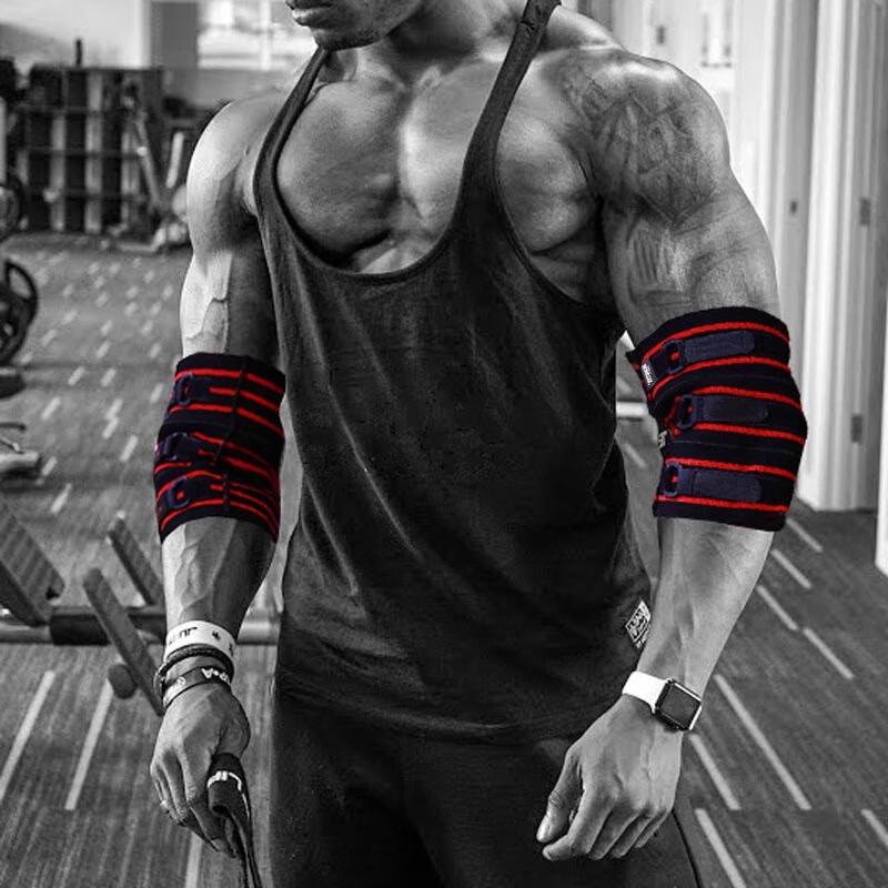 Mâneci de cot WEZHO pentru Împins la piept Powerlifting