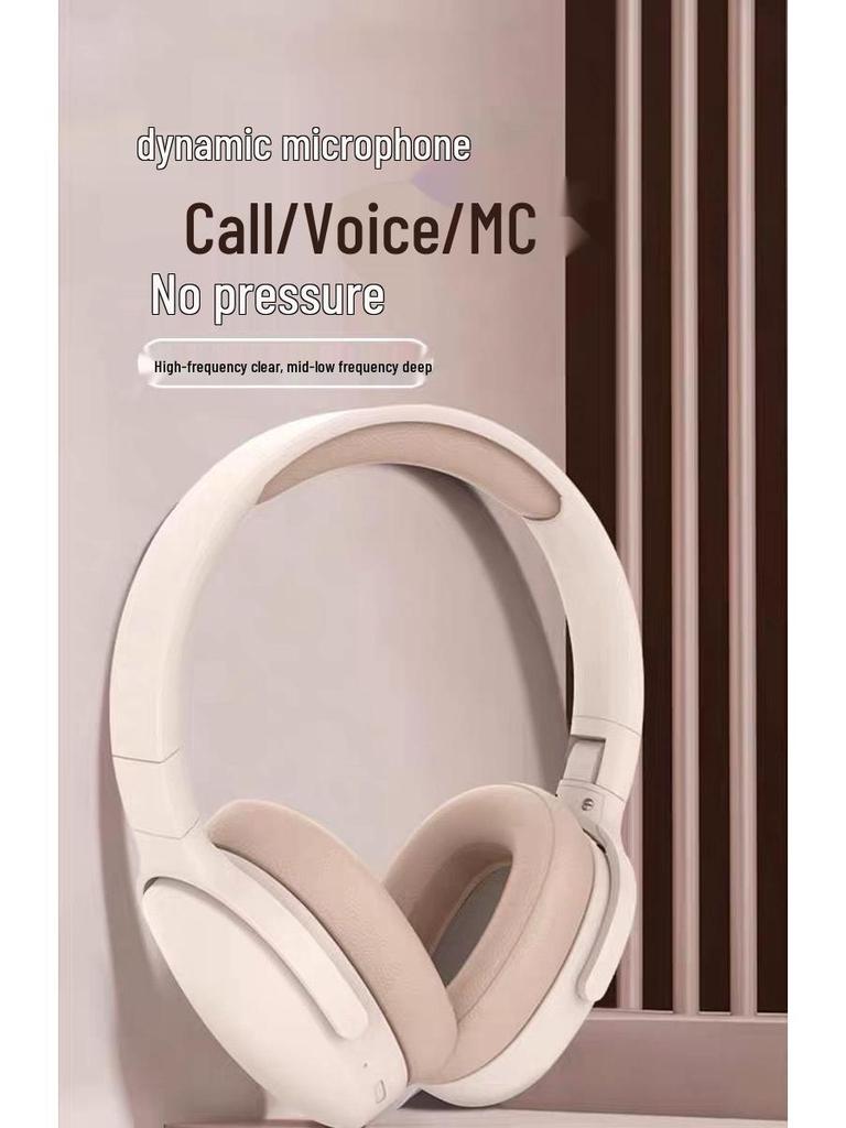 High-Fidelity Wireless Over-Ear Bluetooth Headphones with Long Battery Life, Noise Cancelling, Microphone - Ideal for Sports, Gaming, and Esports.