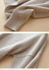 2026 Autumn/Winter Women's Marled Romantic Colors Half-High Collar Loose Cashmere Sweater