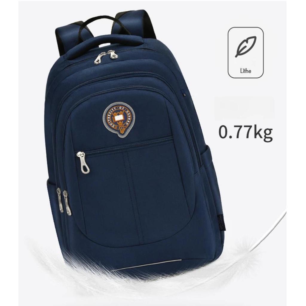 UNIVERSITY OF OXFORD Rucksack, Reise-Freizeit-Doppelschultertasche, Marineblau