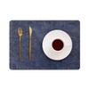 Leather placemat ins wind cloth pattern creative placemat waterproof and oil-proof table mat Nordic style western food pressure insulation mat