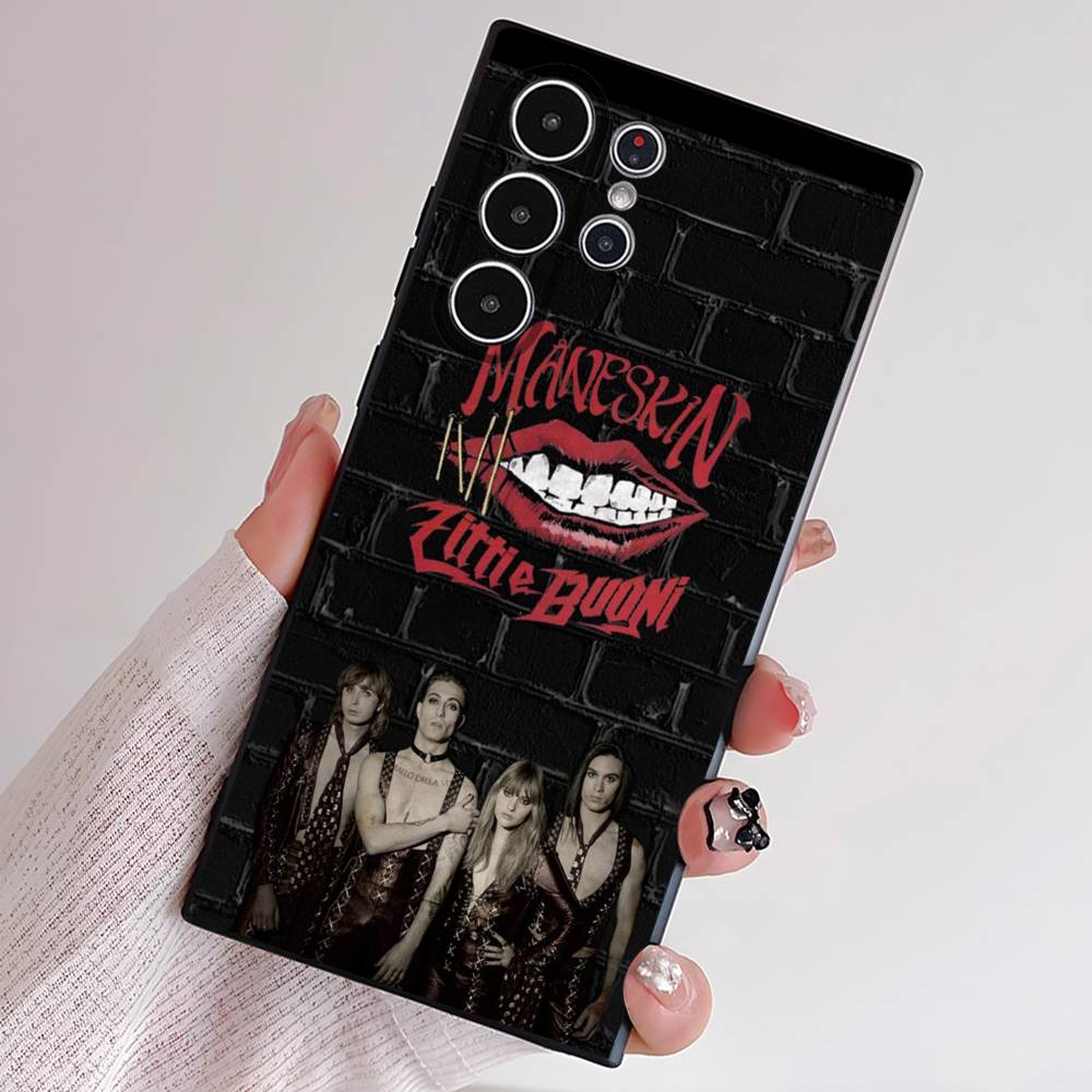 M-Maneskin Damiano David Phone Case For Samsung S Series S21 S22 S23 S24 S25 FE Plus Ultra TPU Soft To Skin-friendly Case