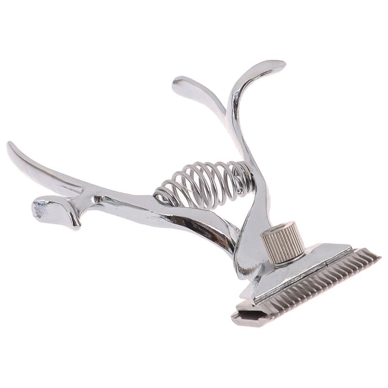 Ruční nízkohlučný zastřihovač vlasů Vintage Barber ruční zastřihovač Přenosný zastřihovač vlasů