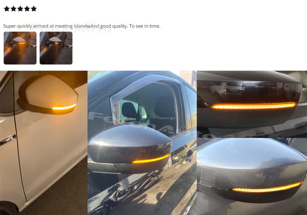 LED Dynamic Turn Signal Light for VW Polo MK5 Facelift 6C 2014-2017 Volkswagen 6R 2009-2013 Side Mirror Light Blinker Indicator