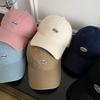 Spring New Letter Embroidered Baseball Cap Women's Versatile Big Head Circumference Soft Top Cap Casual
