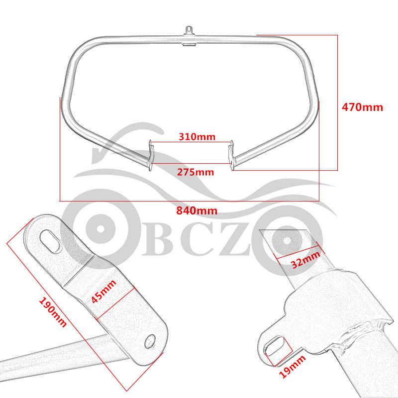 Harley Longjia V-Tuo Leg Guard Bumper Protector