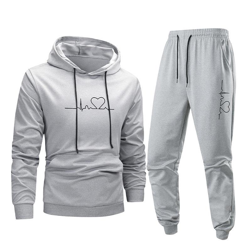 Sports Suit Hoodie Two-piece Sports Suit Men's Running Suit