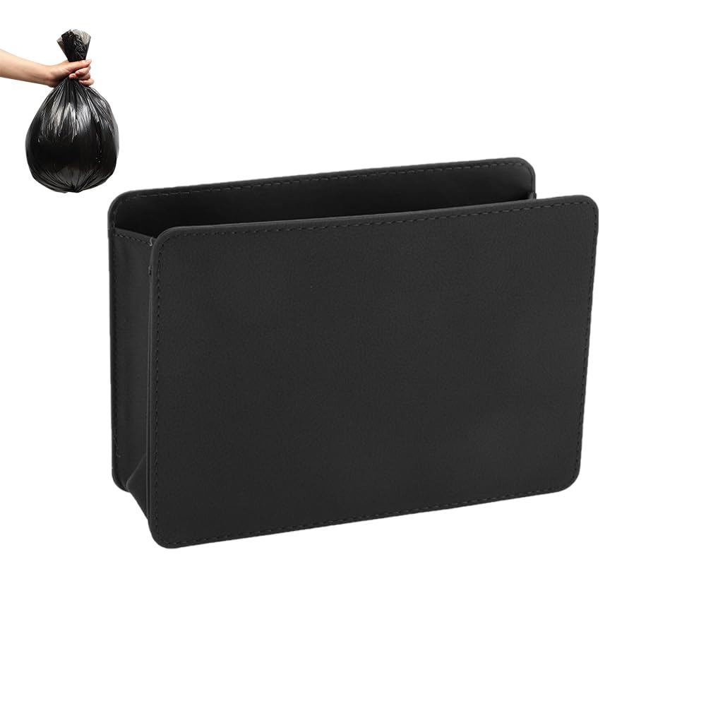 Hanging Car Trash Multifunctional Storage for Back Seats and Seats Can, In-Vehicle Case, Waterproof, Non-Topple, Compact, Space-Saving, Driver's