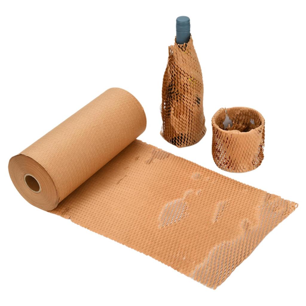 Eco-friendly Kraft Honeycomb Art Paper for Creative Flower Bouquet Packaging