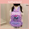 Large Stylish Capacity Cartoon Anime Backpack For Boys And Girls Ideal For School