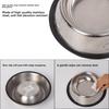 Stainless Steel Dog Bowl - Anti-slip and Anti-toppling - Large-sized Dog Feeding Bowl for Large Dogs - Pet Feeding Set