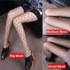 1/3 Pairs of  Women Fishnet Stockings Super Stretchy High Waist Leggings Tights Black Net Pantyhose Large Medium Small Mesh Stockings