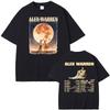 Alex Warren Finding Family On The Road Vintage T Shirt Men Women Fashion Gothic Oversized T-shirts Cotton High Quality Tee Shirt
