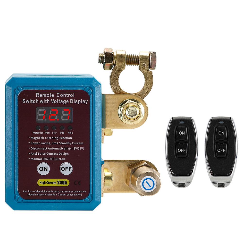 12 V 24V Universal Car Battery Disconnector Car Battery Disconnect Switch Anti-Leakage Protector