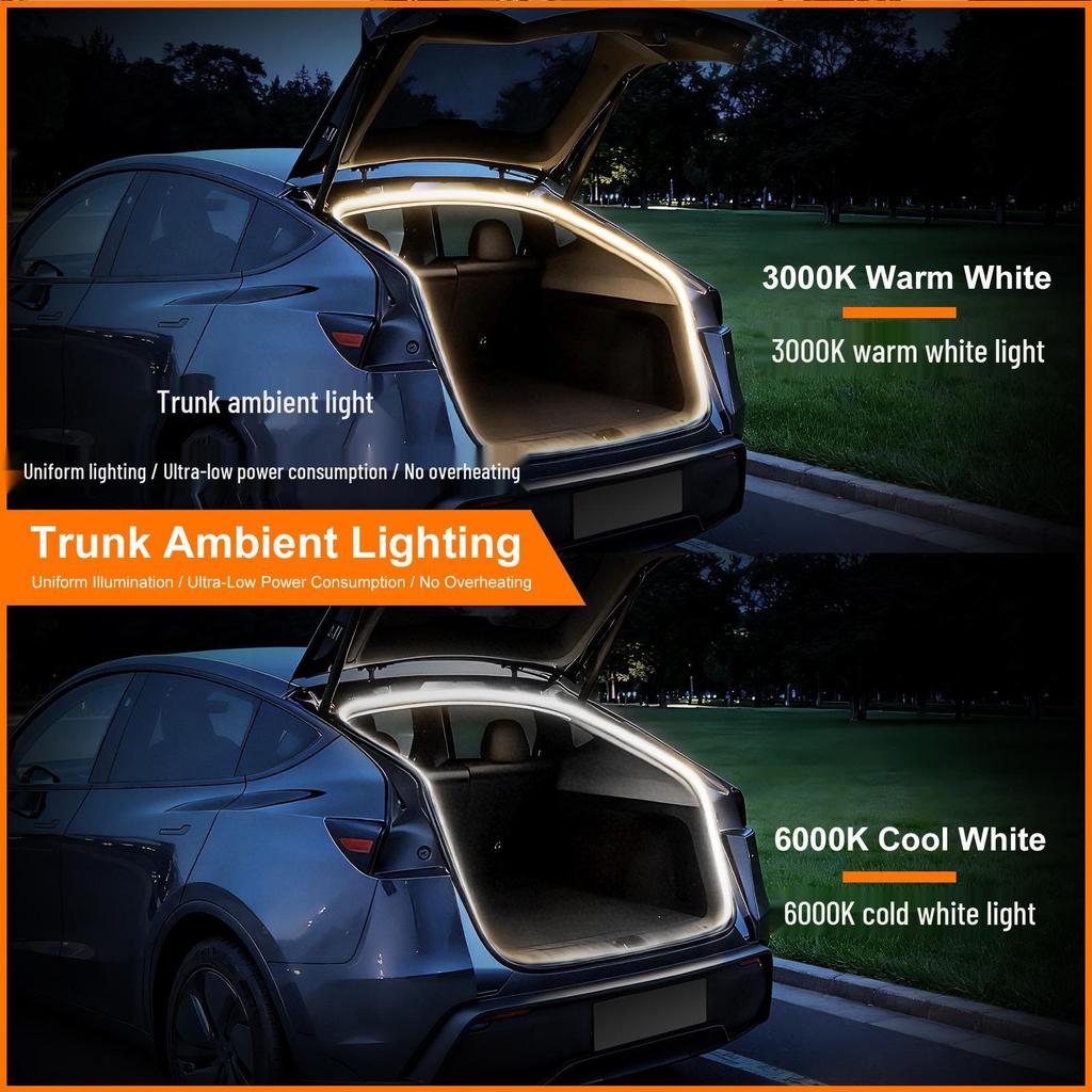 Tesla Model 3/Y Trunk Ambient Light Kit - Interior Decorative Accessory
