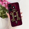 For Infinix Hot 40i Case Hot40 Pro X6837 New Fashion Couple Letters Cover Soft Silicone Case For Infinix Hot 40 Pro Ho40i Fundas
