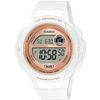 CASIO sports gear LWS-1200H Cheap running jogging 60 lap memory waterproof lightweight (White Rose Gold)
