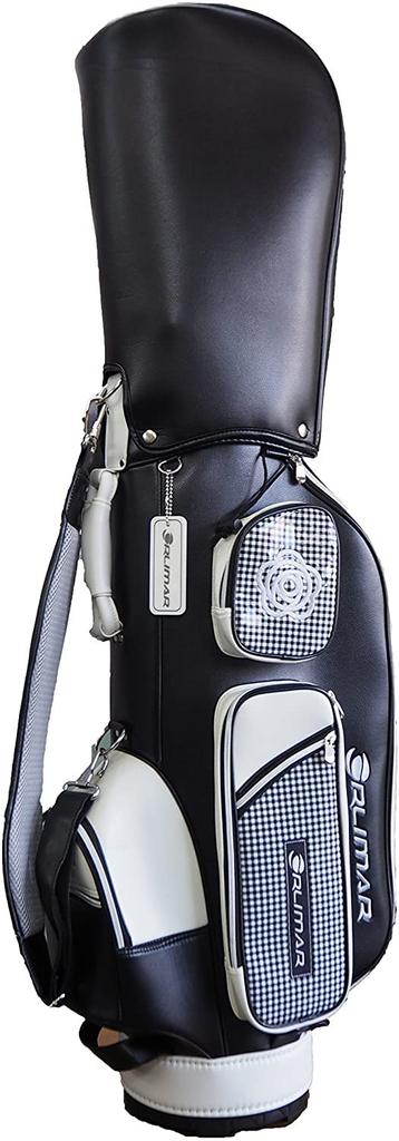 ORLIMAR Golf Half Set Starter Set L Type with Caddy Bag ORM-200 Women's [Right] 8.5 (Black)