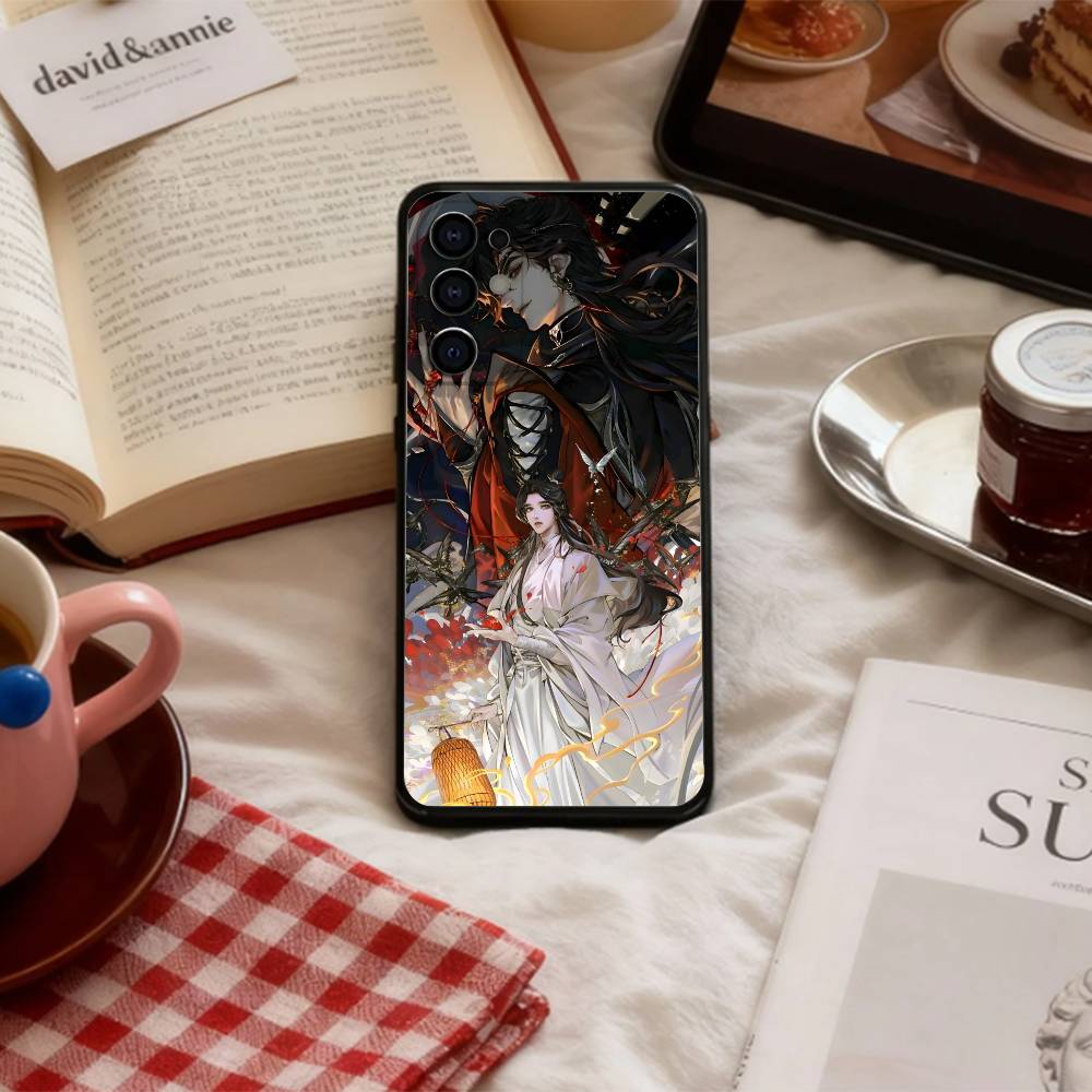 Fanart H-Heaven Officials Blessing   Phone Case For Samsung S 25,24,23,22,30,21,10,9,Ultra,Plus,Lite,FE,4,5 G Soft Black Case