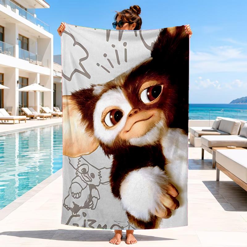 Mysterious Little Monster Beach Towel, Microfiber Beach Towel, Perfect For Pool, Beach, Travel, Home Decor Beach Party Fan gifts