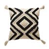 Boho Style Diamond Tufted Backrest Cushion for Case Pillowcase Handmade Throw Pillow Covers for Home Decorative