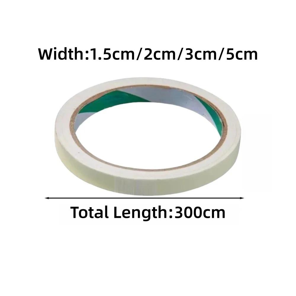 3 Meters Fluorescent Stickers Tape Green Glowing Stickers Glow In The Dark Tape  Staircase Safety
