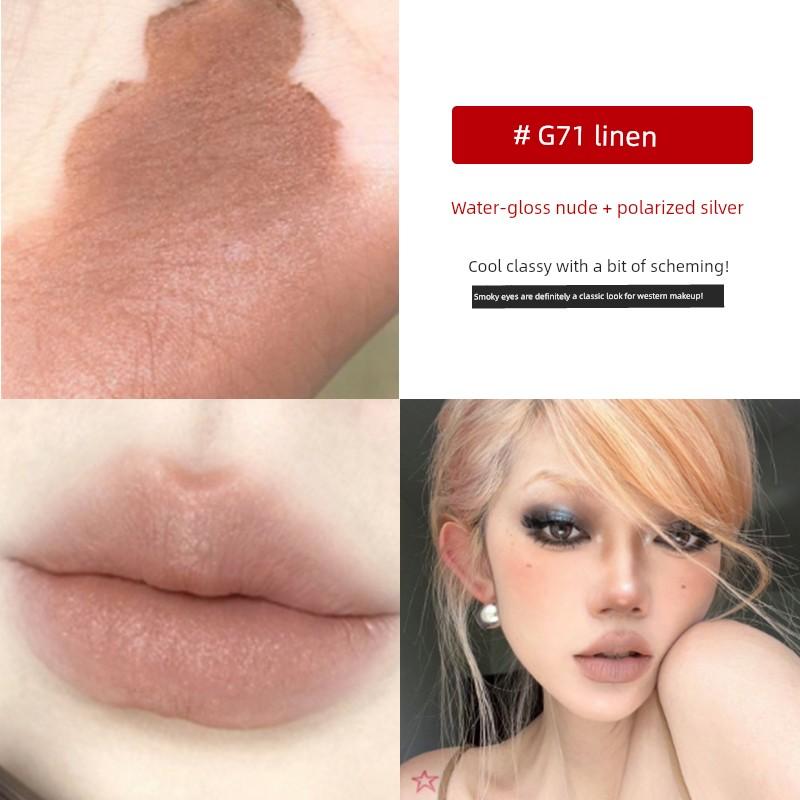 Girlcult Constructive Love Story Matte Lipstick Misty Brown Nude Lip Glaze Red Sandalwood Fennel Fairy