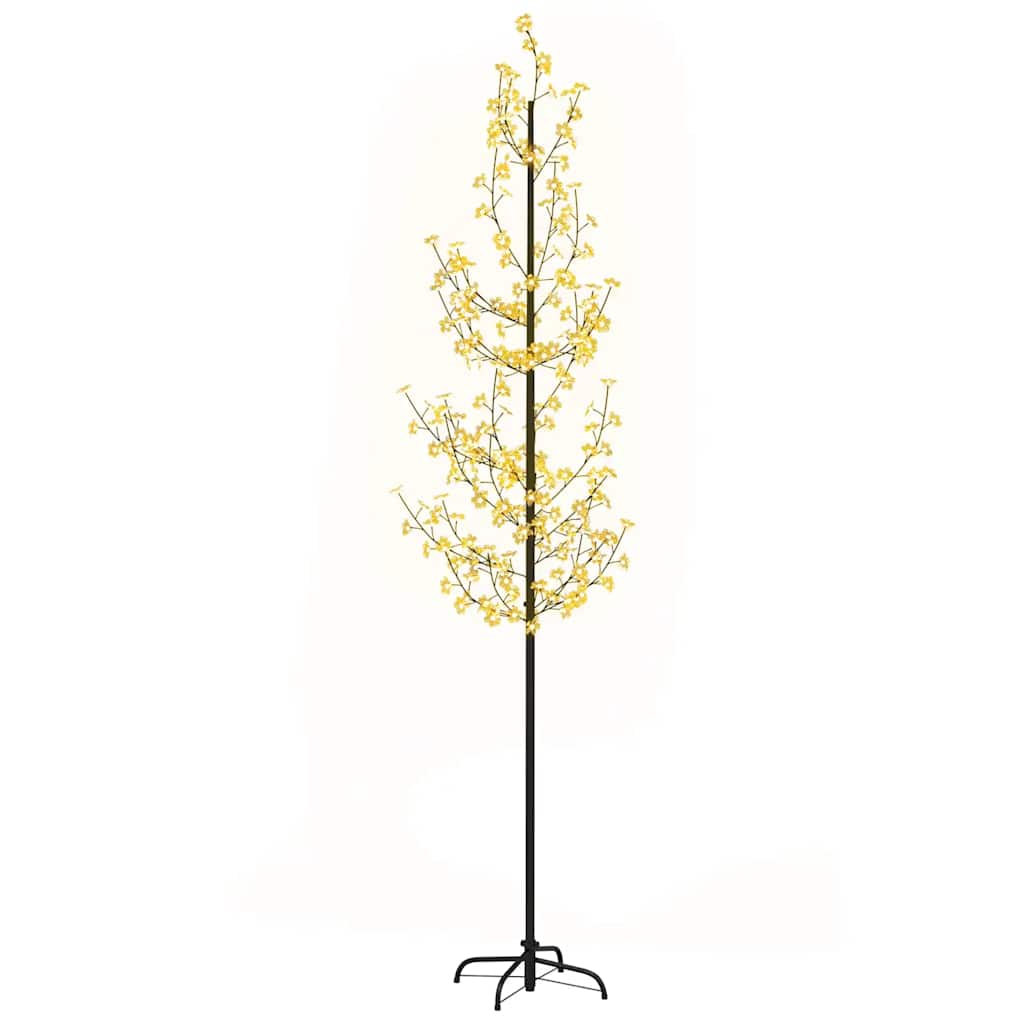 Vidaxl Drzewko Wiśniowe, 368 Led, Ciepła Biel, 300 Cm
