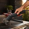 Cordless Electric BBQ Scrubber Grill Brush with Dual Rotating Heads And Built-in LED Light, Double Head Cleaner Water Mist Spray, 2-Speed Cleaning for