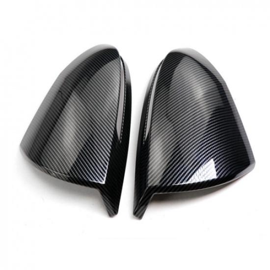 For Hyundai Tucson   Carbon Fiber Side Mirrors Rearview Cover