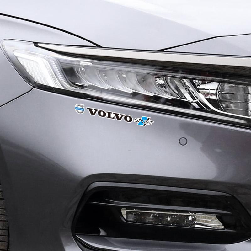Für Volvo 4 Stück Auto Karosserie Aufkleber Auto Personalisiert Schön Aufkleber Für Volvo Xc60 Xc90 V40 V60 S60 V50 V90 S80 C40 XC40 V70 XC70