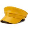 Short Brim Newsboy Cap Adjustable Beret Cap Casual Peaked Cap  Travel Use