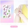 Ruikalong Cartoon Mermaid & Butterfly Glitter Tattoo Stickers for Children