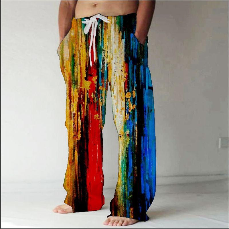 

3D Printed Pants Beach Harun Pants 3D Print Pants Sports Beach Harem Pants 3 pieces S