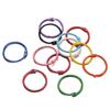 5pcs/lot 30mm KeyRing Colorful Open Ring Buckle  Lobster Clasp Keychain Connector Clasps For DIY Jewelry Making Supplies