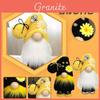 Apportez la chance à la maison avec le Gnome Abeille Ruche Décoration Fermette Idée Cadeau