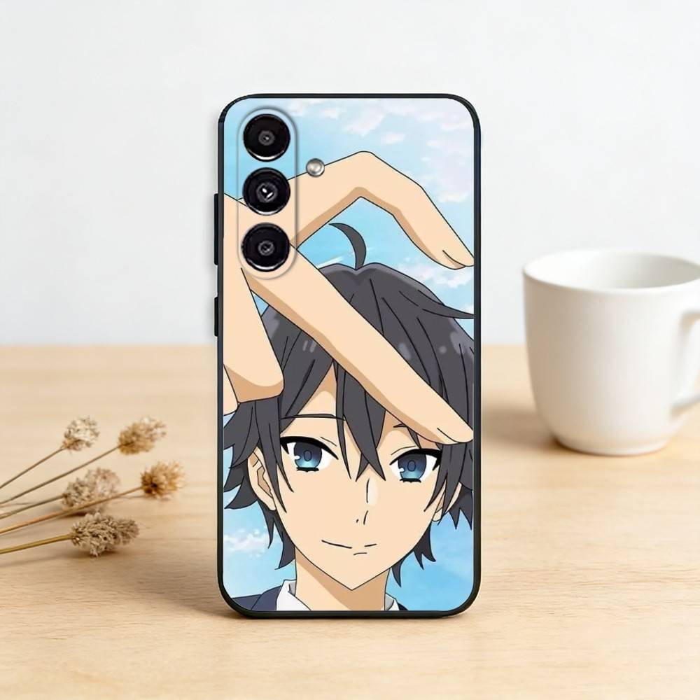A-Anime H-Horimiya Phone Case For Samsung Galaxy A91,80,73,72 ,71,53,52,32 ,31,22,21s,20,Soft Black Case