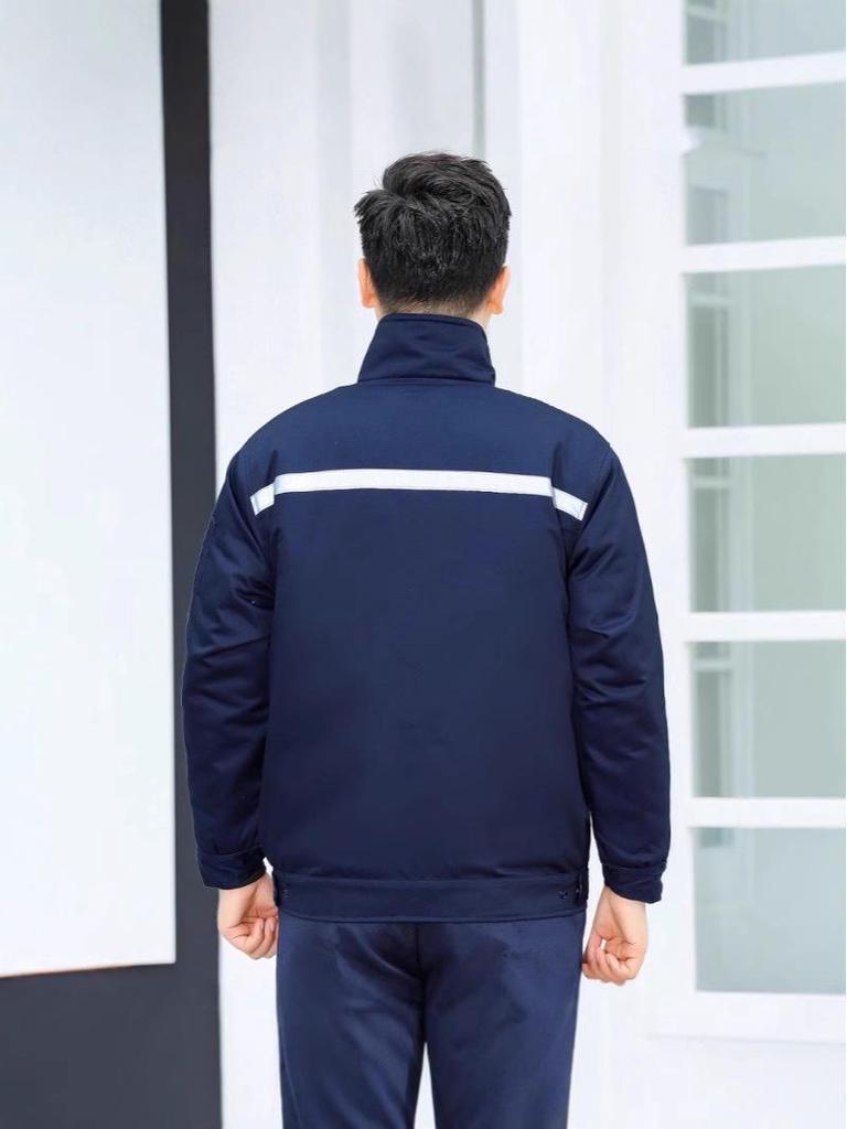 Thick Winter Cotton-Padded Work Jacket for Cold Weather Protection