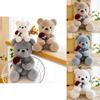 Premium Quality White Teddy Bear Plush Doll In Gift Box For Birthdays And Valentine's Day