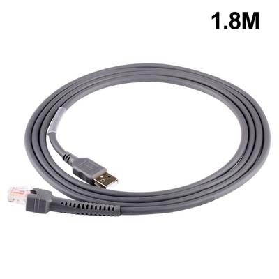 1,8m vysokorychlostní kabel USB 2.0 A samec na RJ45 pro skener čárových kódů symbolů LS2208