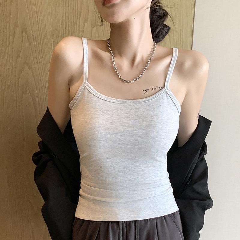 

Элегантный повседневный стильный жилет H295 Snowflake Small Camisole Женский Sense of Inner Wear Летняя верхняя одежда Верхняя одежда Без рукавов Рубашка с антибликовым покрытием M(40-47.5)kg