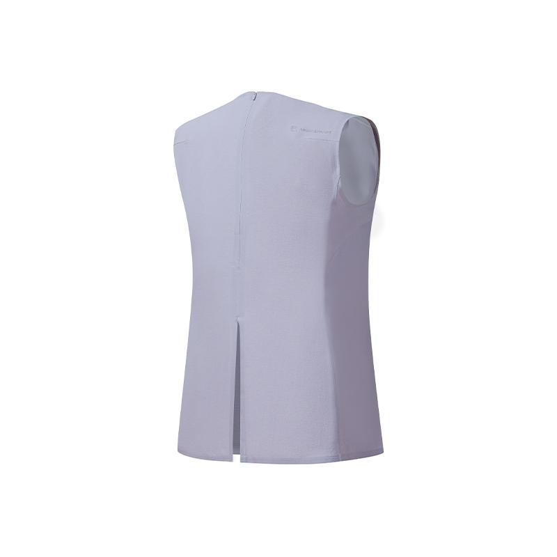FILA Urban Explore Simple Comfortable Versatile Tank Top Women tops Light-Gray Purple A11W638108FPU