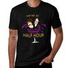 Were At Half Hour Logo TShirt Plus Size Loose Fit TShirt