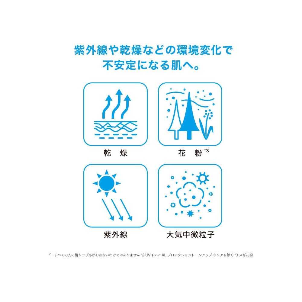 La Roche-Posay UV Idea XL Tone-Up White Sunscreen 30ml SPF50+ PA++++ Moisturizing Face Primer for Sensitive Skin