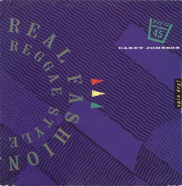 

12-дюймовая пластинка CAREY JOHNSON - Real Fashion Reggae Style TENT170 10 пластинок 1987 UK Регги, Ска и Даб Б/У